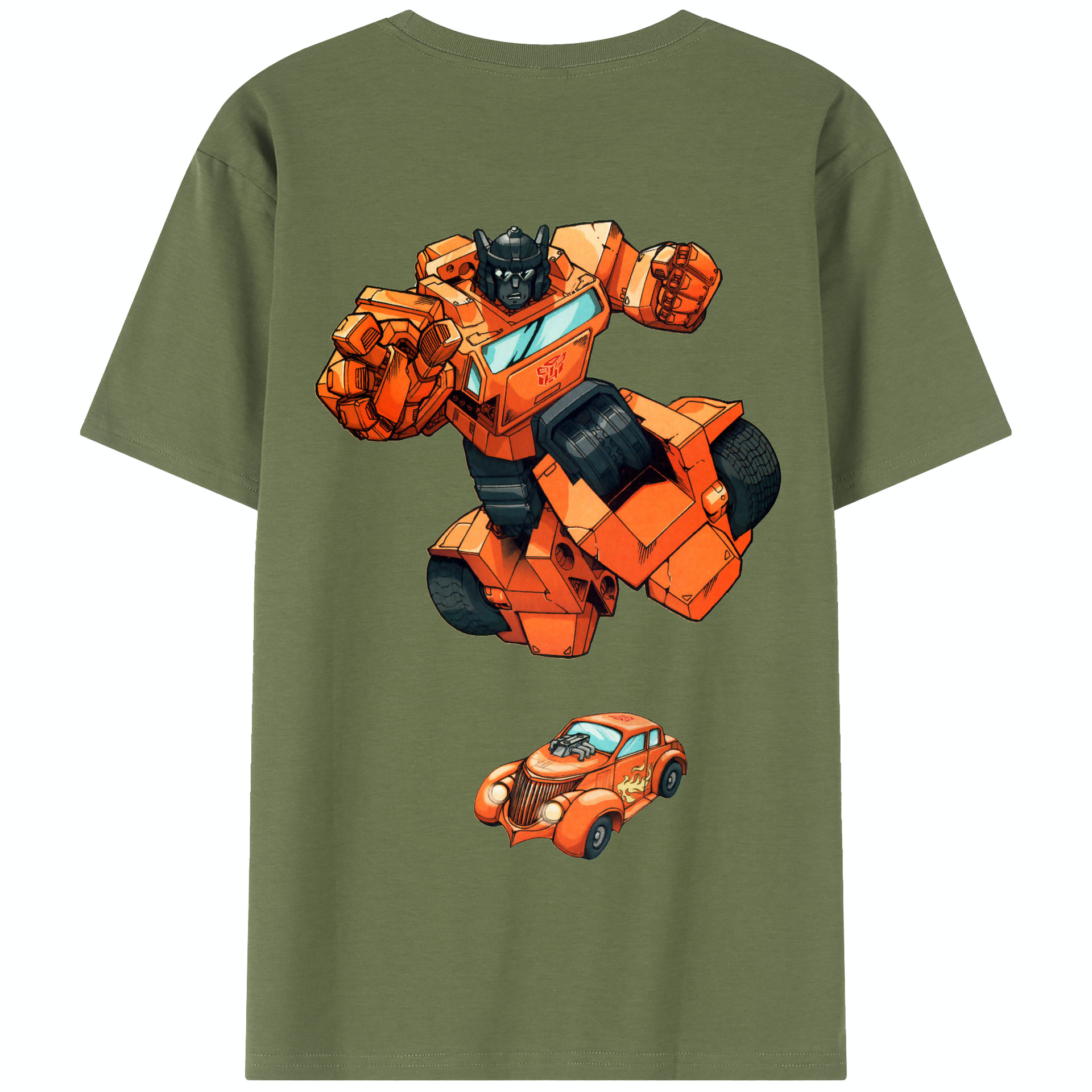 （画像用）  綿100％半袖Tシャツ（背面プリント）